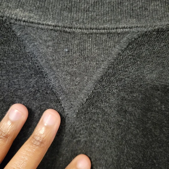 Nike Womens Charcoal Grey Athletic Athleisure Sweater Top. Bell Sleeves. Size XL - Picture 7 of 8